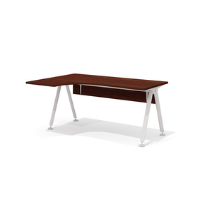 Эргономичный стол на металлокаркасе левый