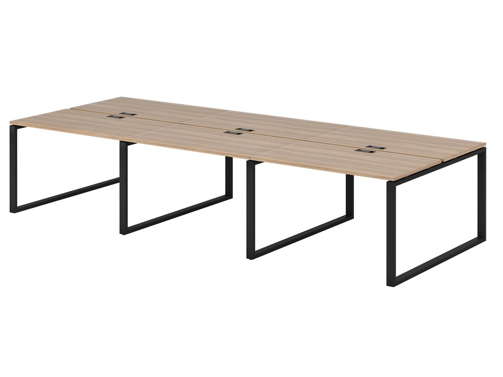 Рабочая станция на 6 раб. места на О-образном м/к