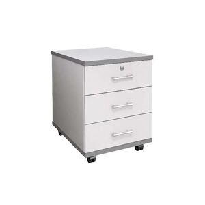 Тумба подкатная (3 ящика с замком)