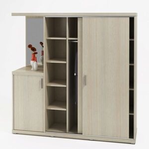 Сборный шкаф купэ с зеркалом