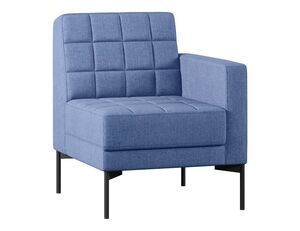 Секция с подлокотником одноместный левый