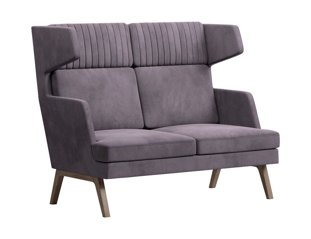 Диван двухместный высокий