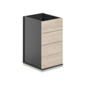 Тумба приставная 4 ящ. ЛДСП, без топа