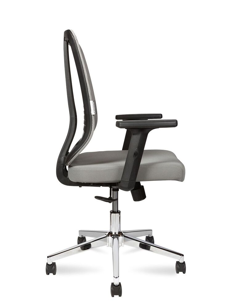 Кресло для персонала Tema Chrome LB