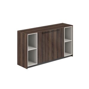 Шкаф низкий, с 2-мя стеллажами