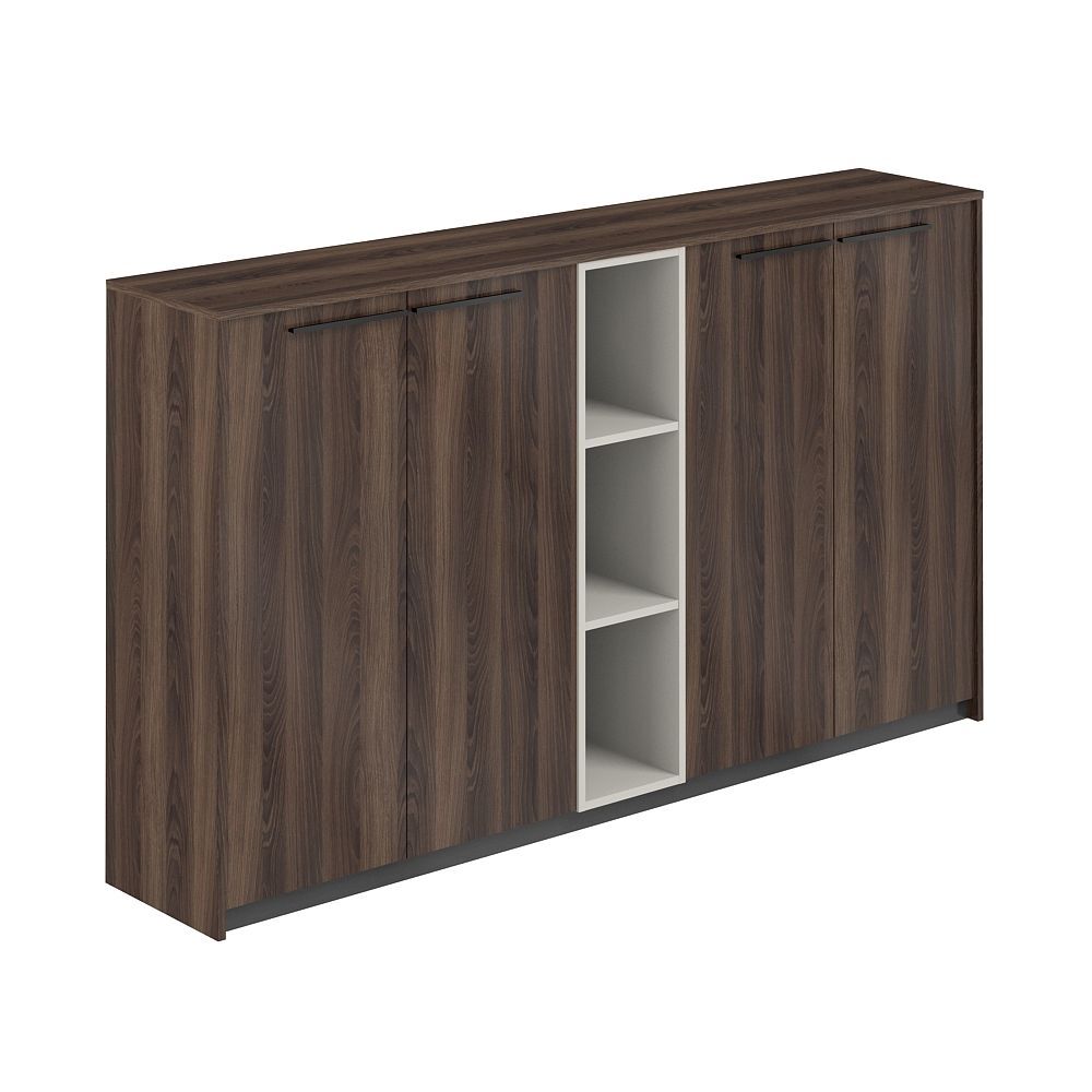 Шкаф средний (2 шт) со стеллажом