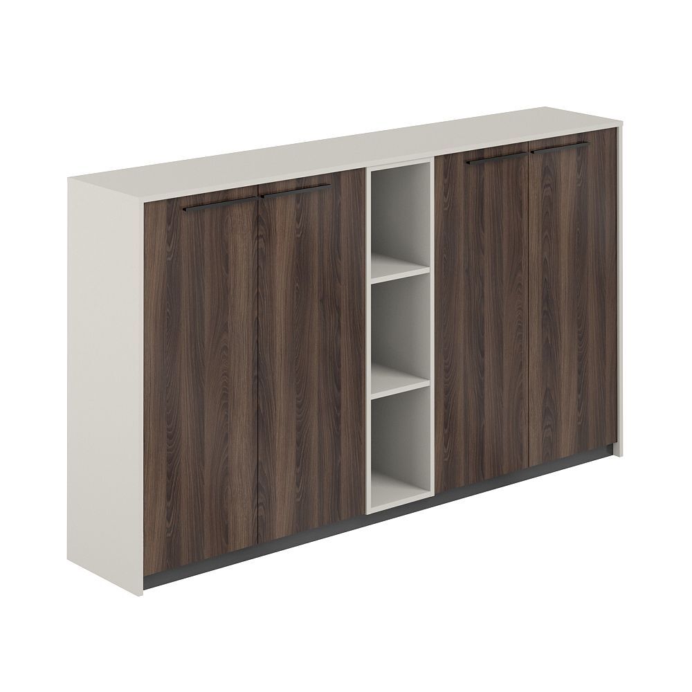 Шкаф средний (2 шт) со стеллажом