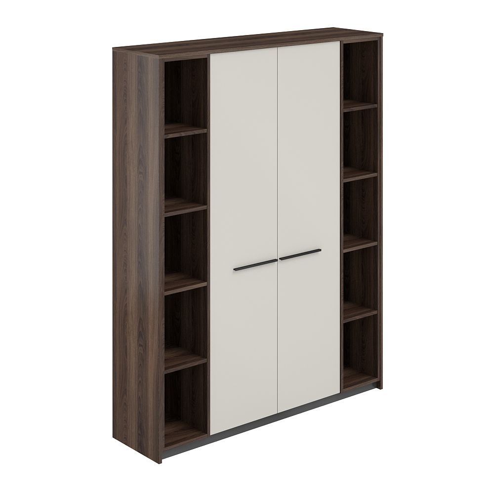 Шкаф высокий (для одежды) с 2-мя стеллажами