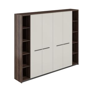 Шкаф высокий (для одежды) (2 шт) с 2-мя стеллажами