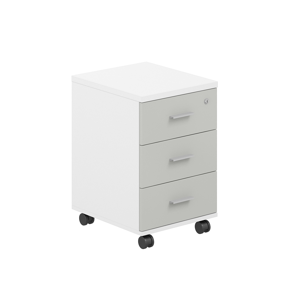 Тумба мобильная с 3 ящ., с ц.замком