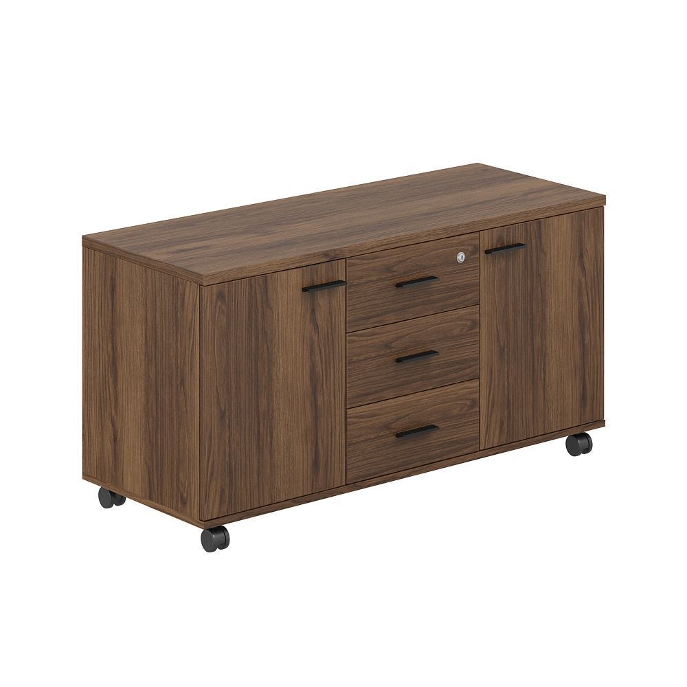 Тумба сервисная с 3 ящ., с замком, 2 фасадами