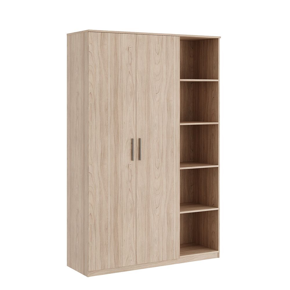 Гардероб с секцией, древесный