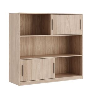 Стеллаж средний, древесный