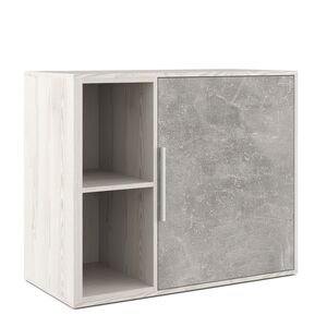 Шкаф низкий с вертикальной нишей