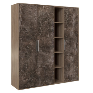 Шкаф высокий 3 створки, с нишей