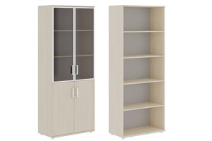 Шкаф для бумаг со стеклом