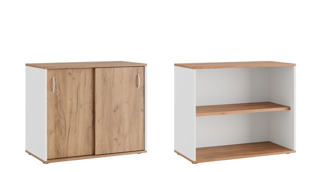 Тумба с раздвижными фасадами