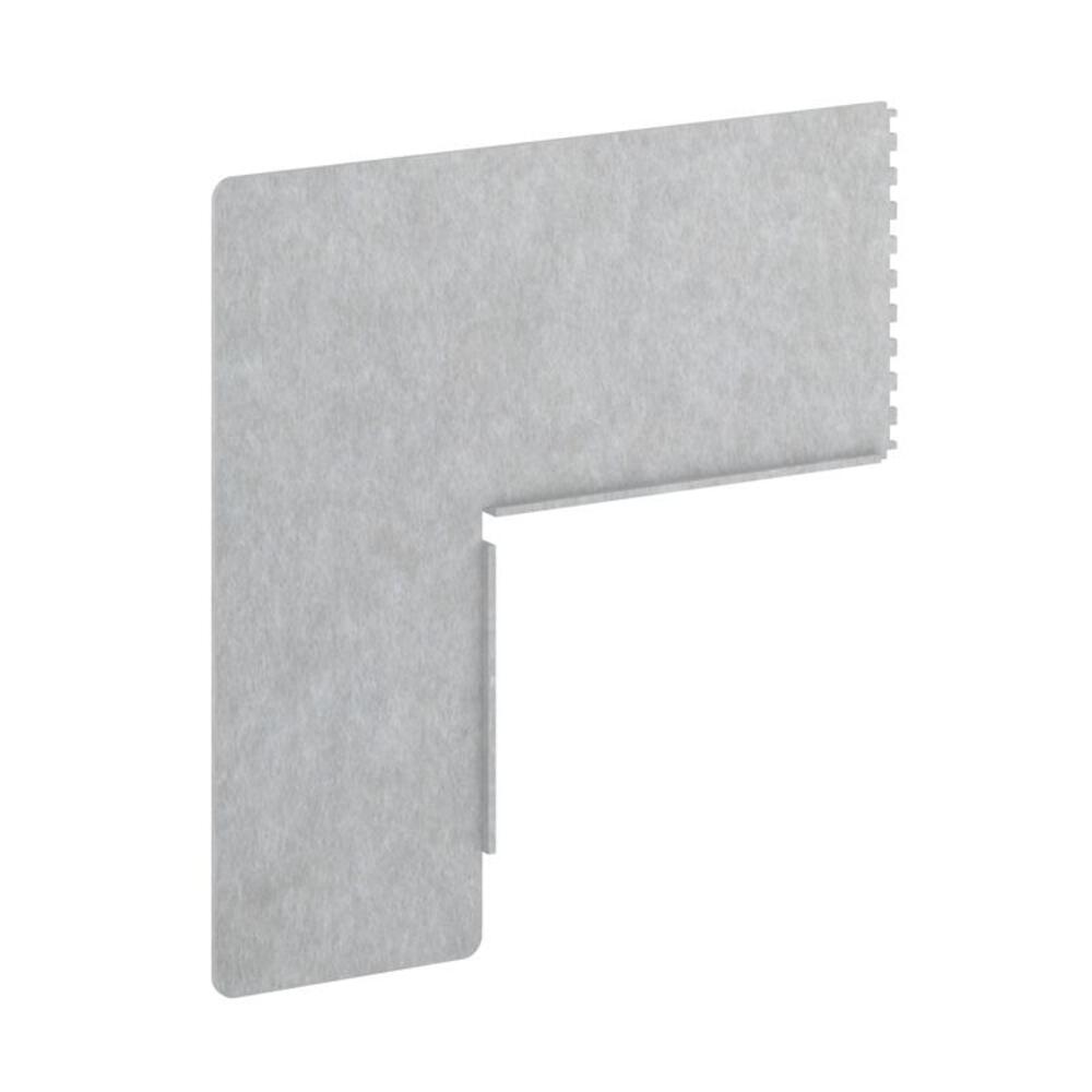 AcustiX Боковая панель-ширма для стола глубиной 600мм H=600