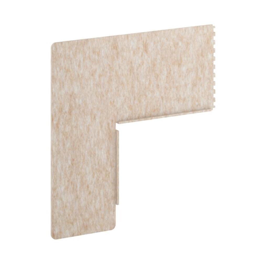 AcustiX Боковая панель-ширма для стола глубиной 800мм H=600