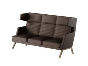 Диван трёхместный высокий