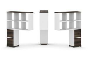 Надставка высокая + (Задняя стенка 2 шт) + (Блок 2 ящика - 2 шт)