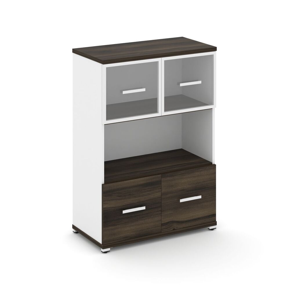 Шкаф одна широкая секция, 3 ниши