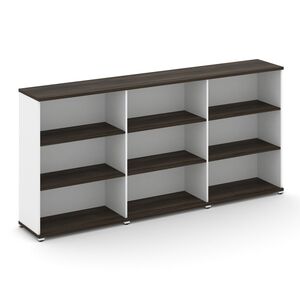 Стеллаж три широкие секции, 3 ниши