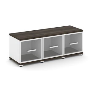 Шкаф три узкие секции, 1 ниша