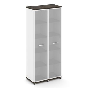 Шкаф две узкие секции, 5 ниш