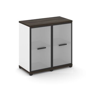 Шкаф две узкие секции, 2 ниши