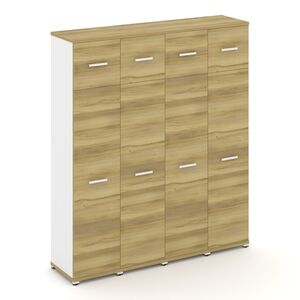 Шкаф четыре узкие секции, 5 ниш