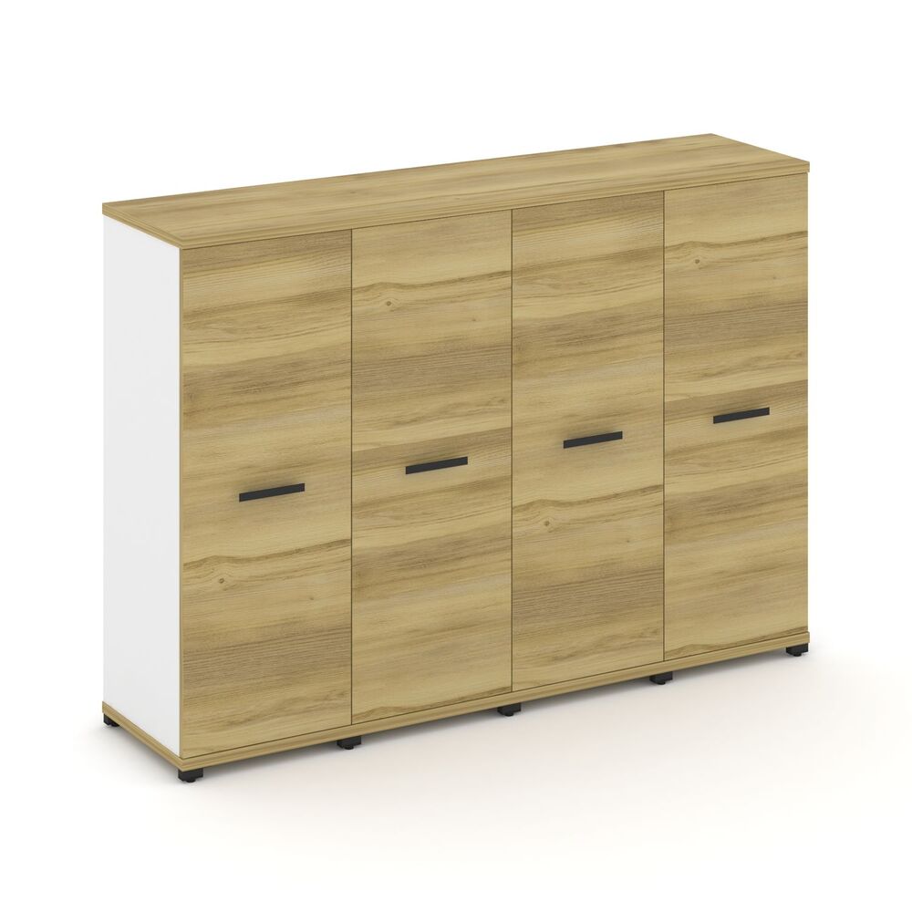 Шкаф четыре узкие секции, 3 ниши