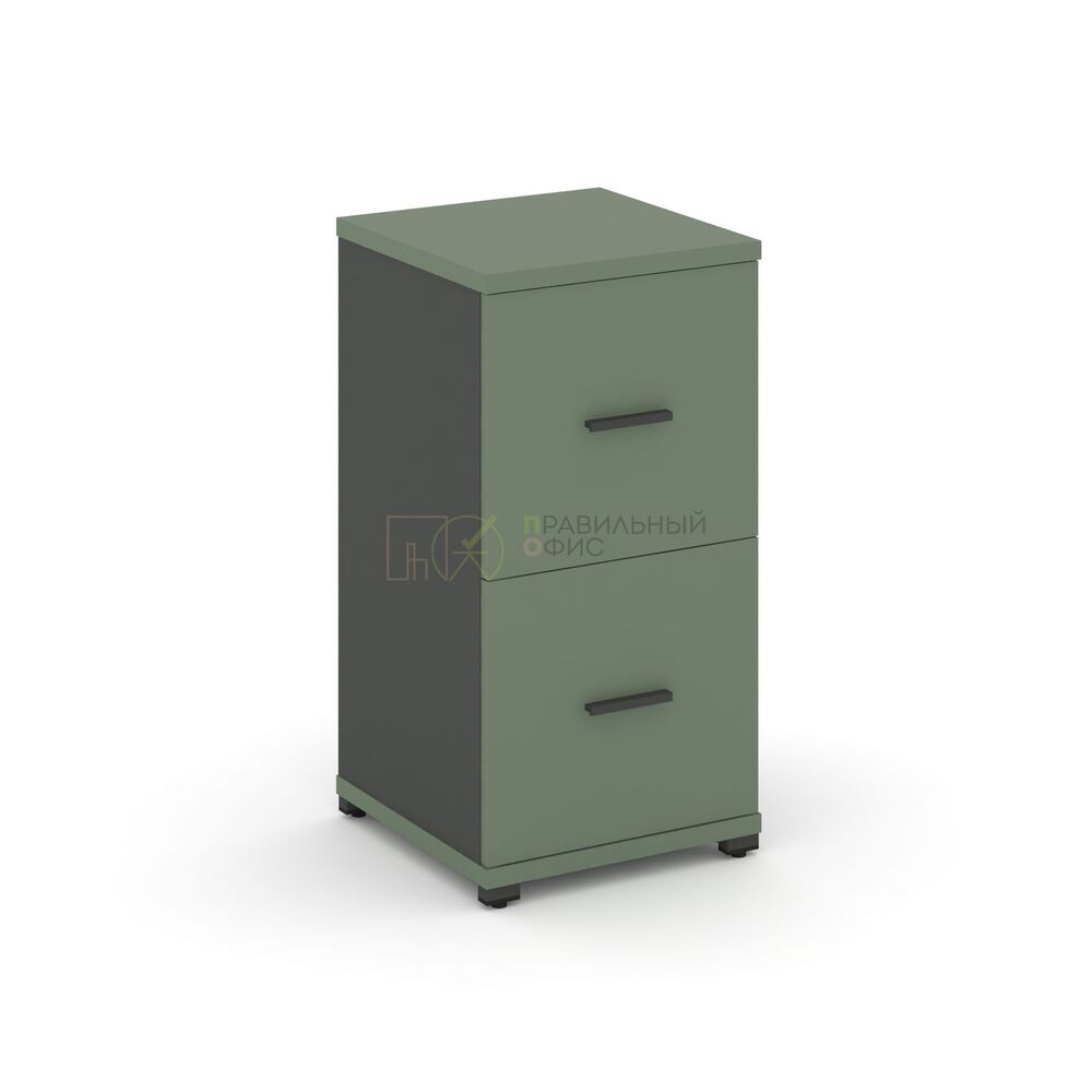 Шкаф одна узкая секция, 2 ниши