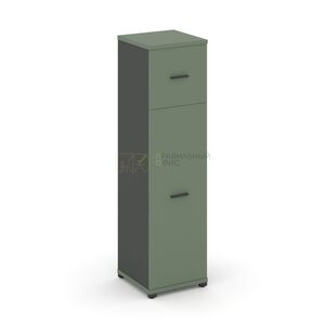 Шкаф одна узкая секция, 4 ниши