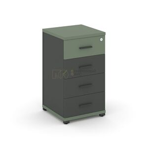 Тумба опорная/приставная 4 ящика