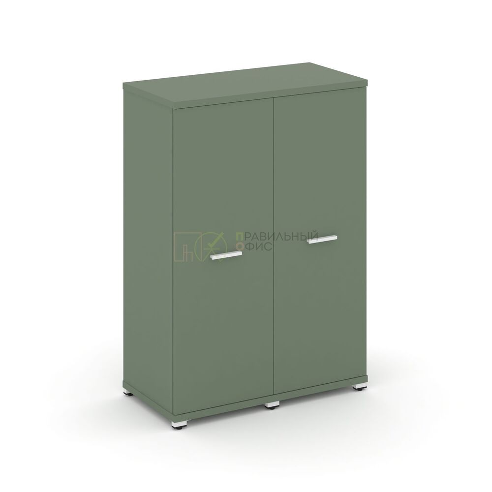 Шкаф две узкие секции, 3 ниши