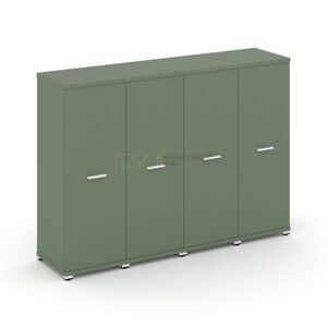 Шкаф четыре узкие секции, 3 ниши