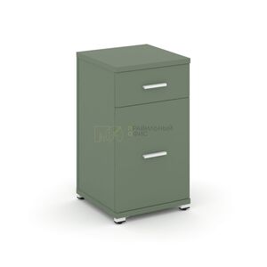 Тумба опорная/приставная 1 ящик + 1 распашной фасад