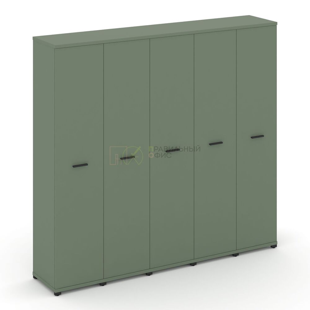 Шкаф пять узких секций, 5 ниш