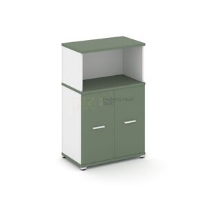 Шкаф распашной опорный/приставной с надставкой низкой