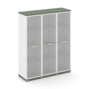 Шкаф три узкие секции, 4 ниши