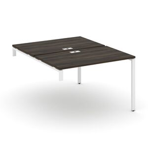 Двойной стол надставка на опорную тумбу