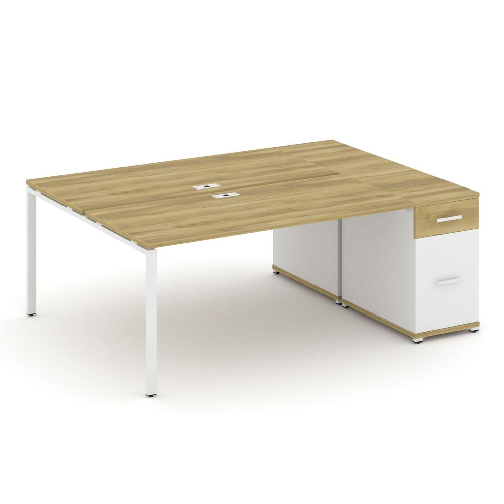 Рабочая станция с одной опорной тумбой