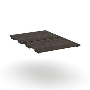 Двойной стол приставка к двум опорным тумбам/шкафам