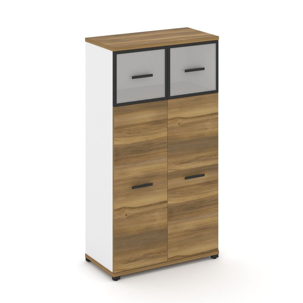 Шкаф одна широкая секция, 4 ниши