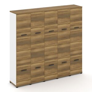 Шкаф пять узких секций, 5 ниш