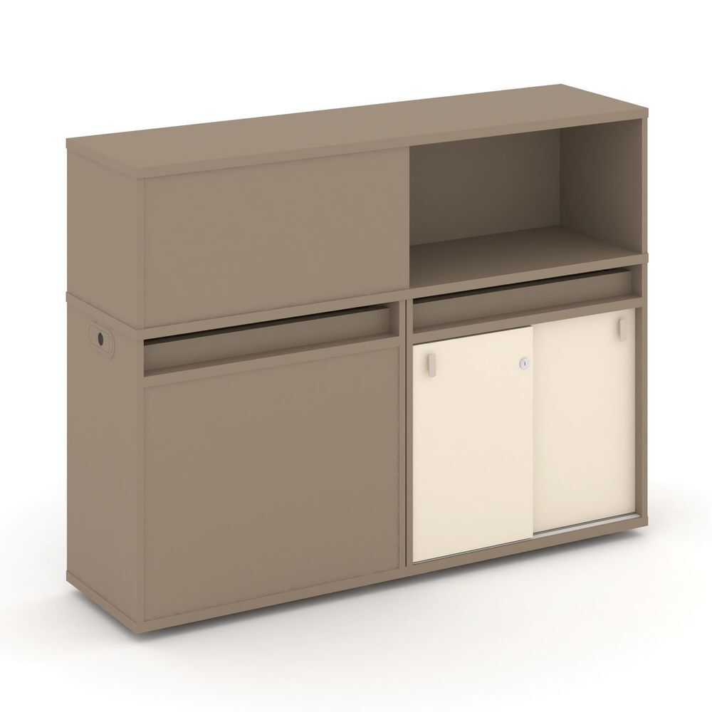 Набор №19. Тумба двойная+низкая надставка