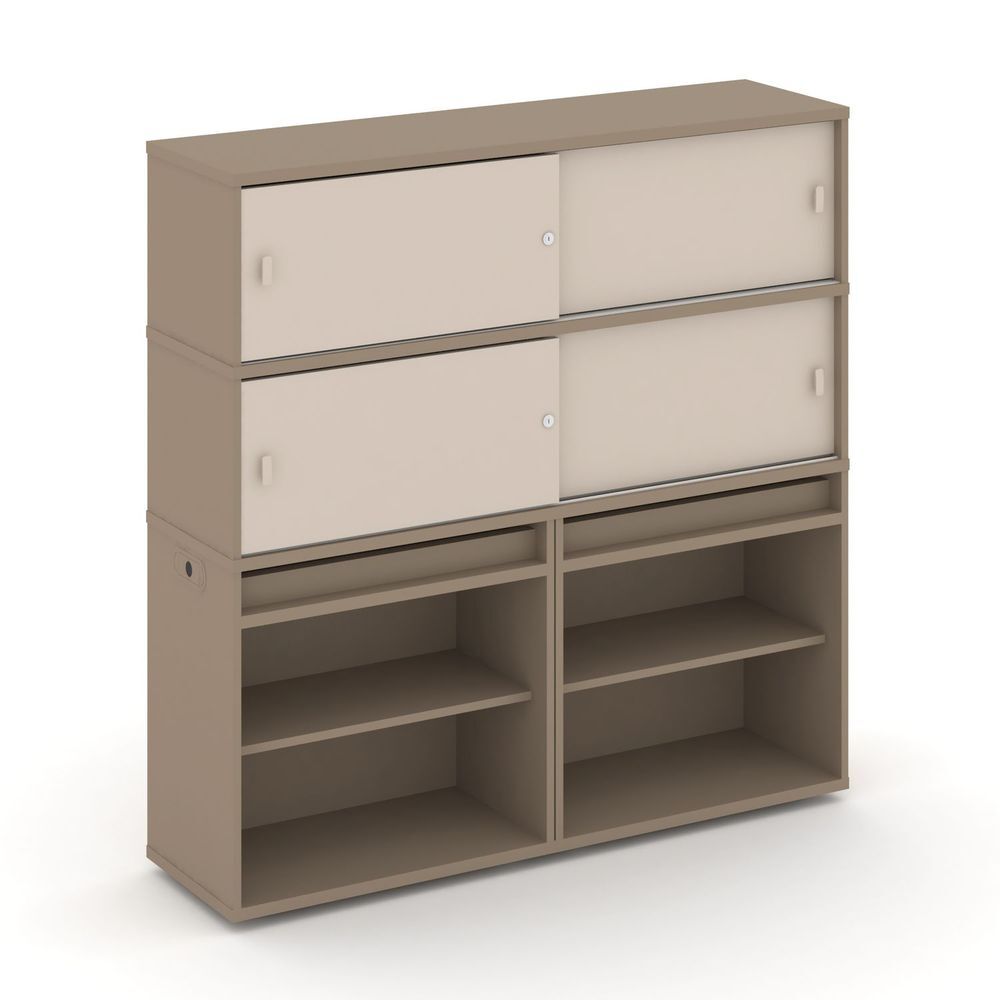 Набор №2. Тумба двойная+высокая надставка