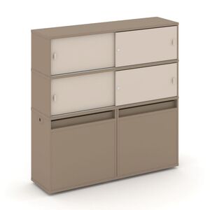 Набор №8. Тумба двойная+высокая надставка