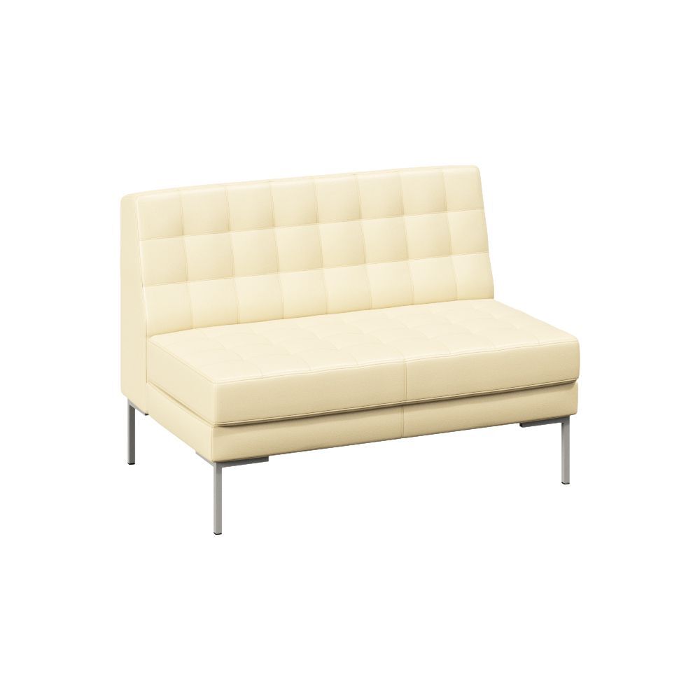 Диван без подлокотников двухместный